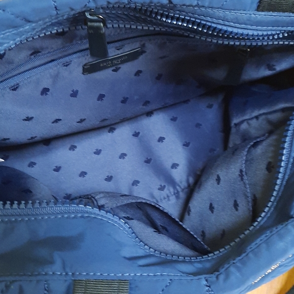 Kate spade navy blue purse briar lane collection - Picture 7 of 12